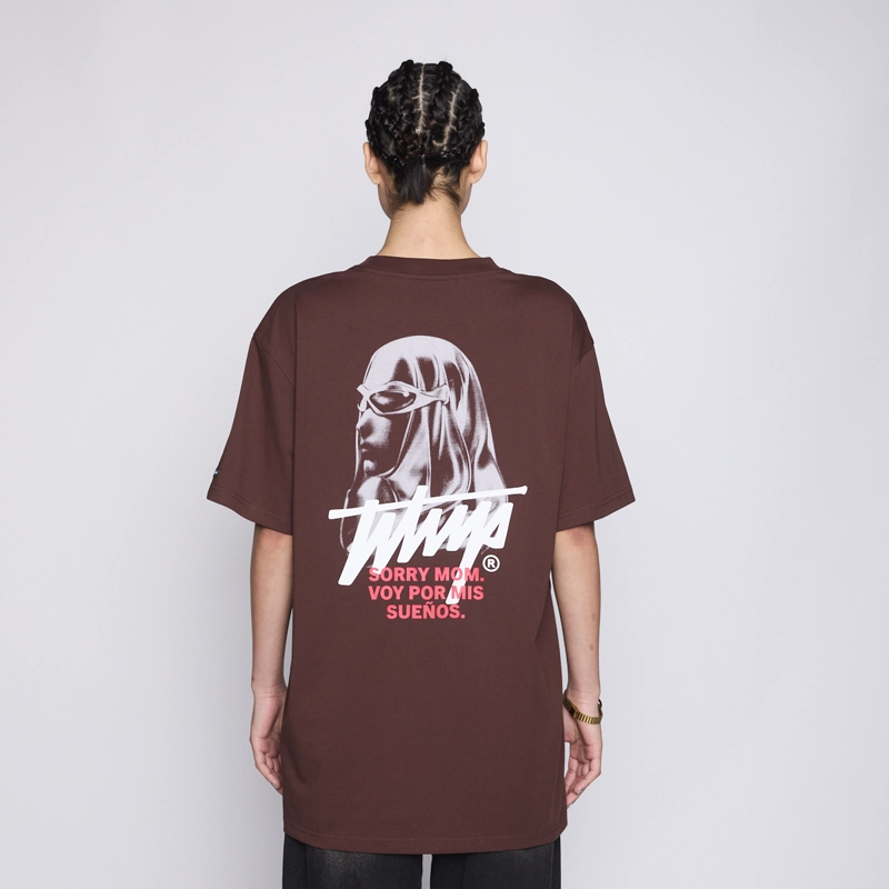 POLERA WHATUP SORRY MOM BROWN - 2