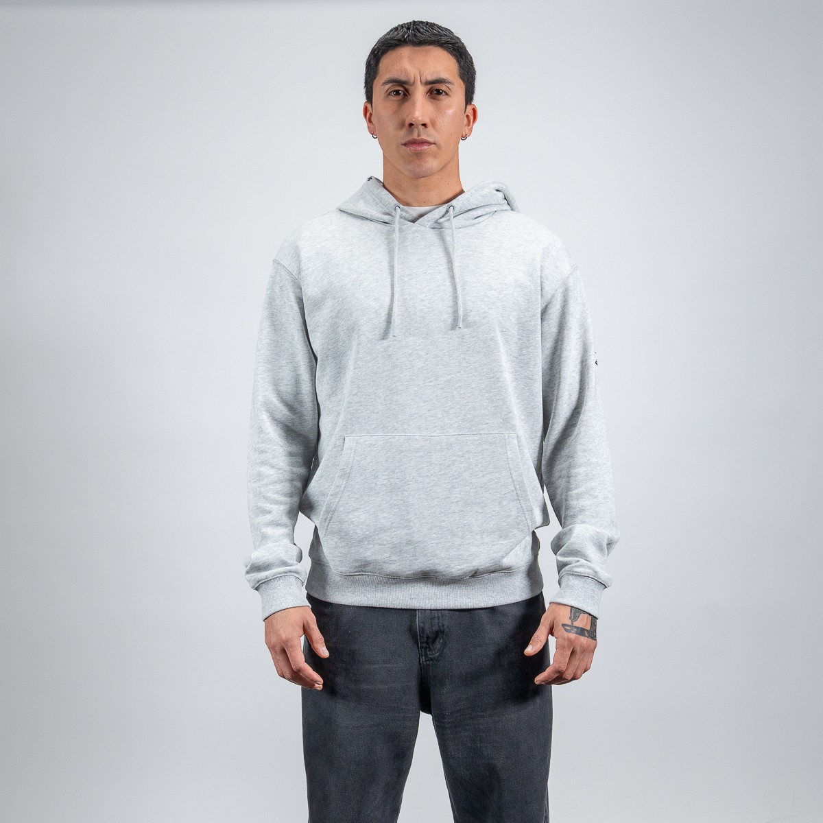 POLERON REEF MEN HOODIE SINCE 84 GREY - 1