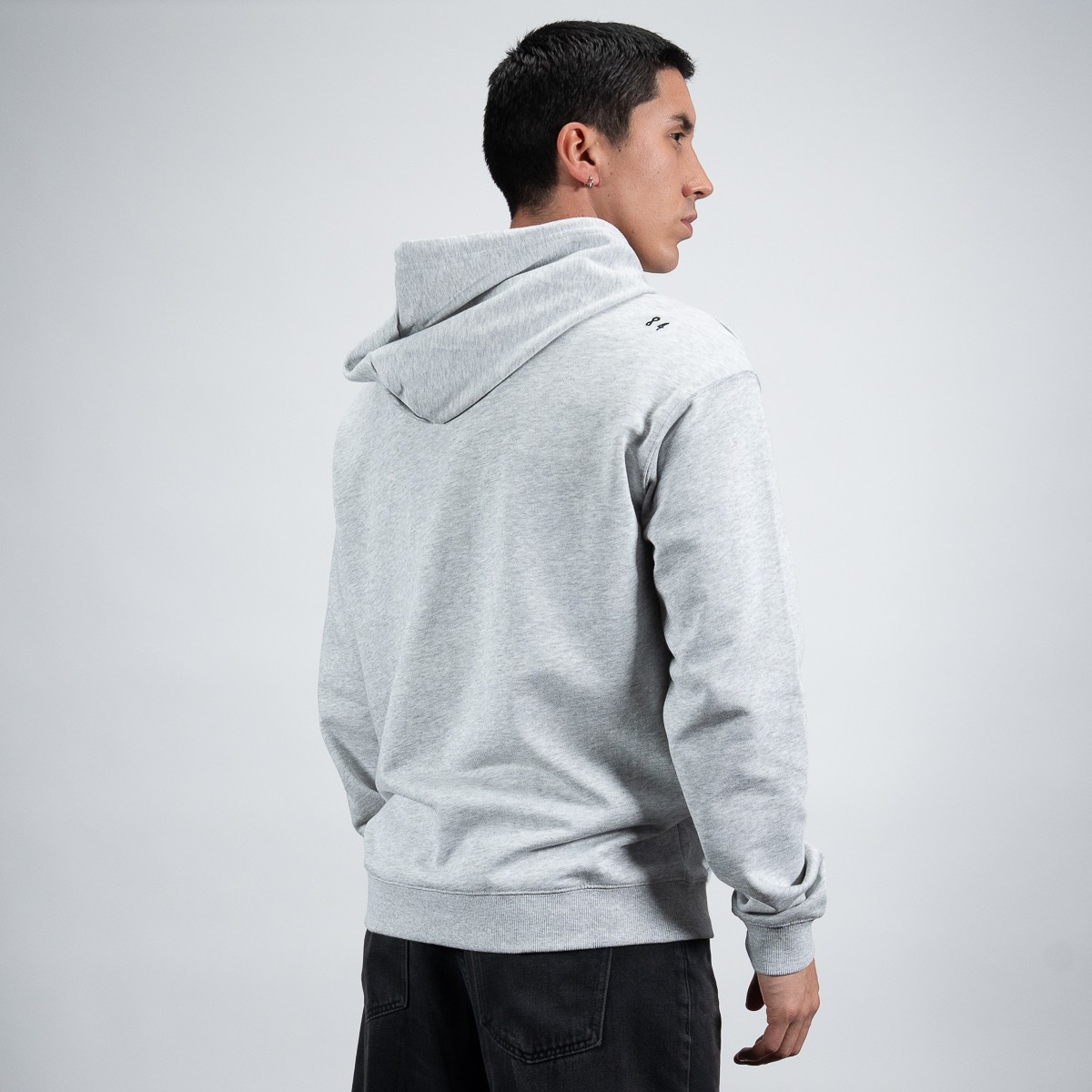 POLERON REEF MEN HOODIE SINCE 84 GREY - 2