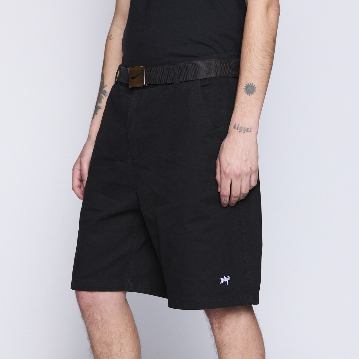 BERMUDA RECTA WHATUP MEN ALL BLACK - 2