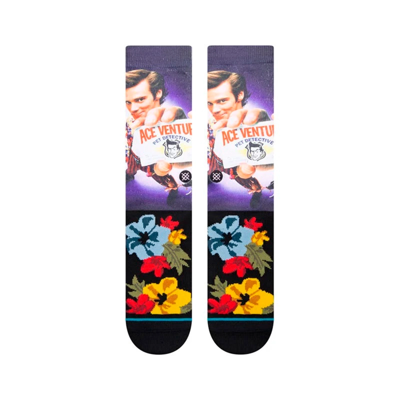 STANCE SOCK ACE VENTURA PET DETECTIVE BLACK - 2