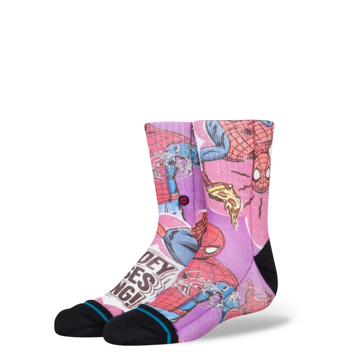 STANCE SOCK KIDS SPIDERMAN SPIDEY SENSES MAGENTA - 1