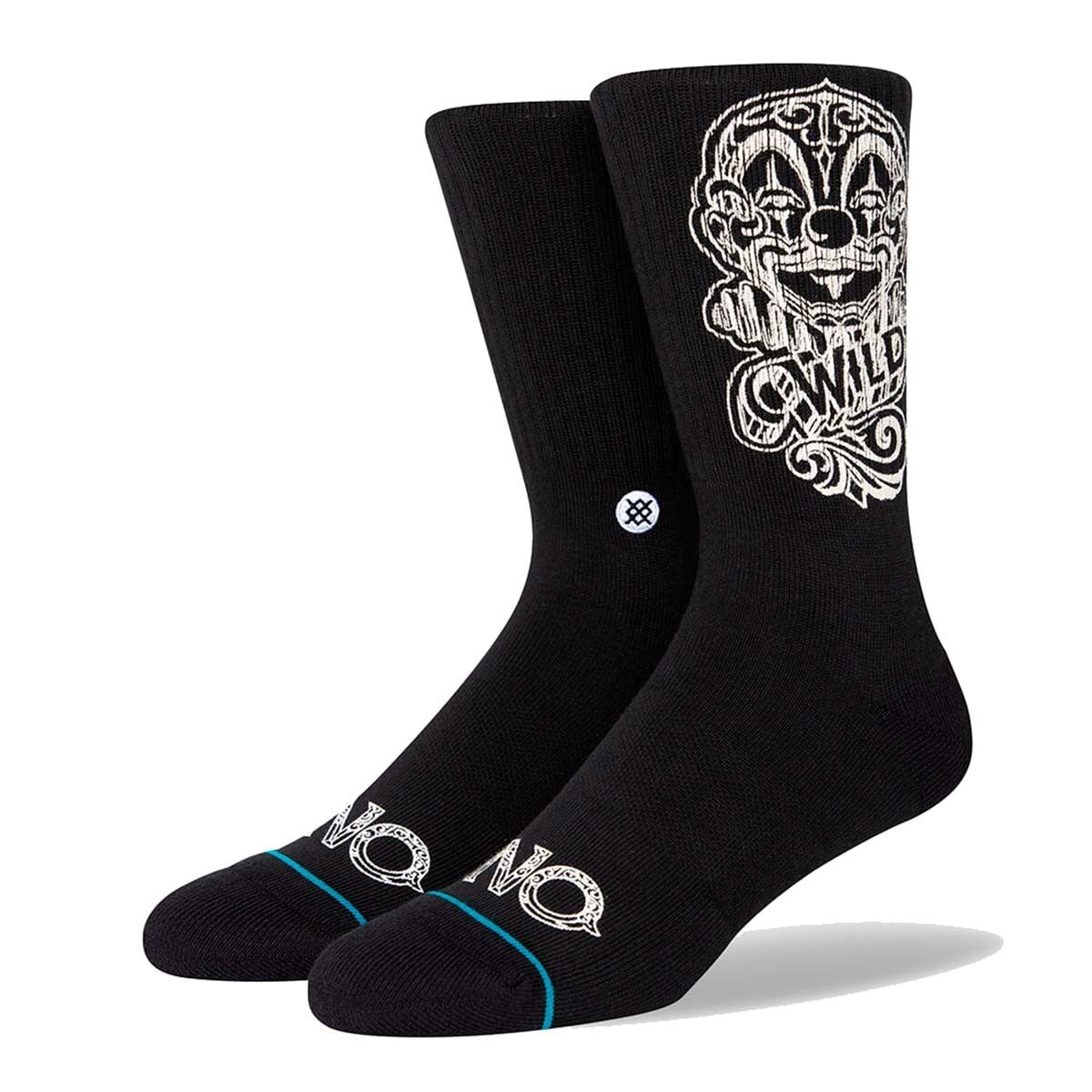 STANCE SOCK WILD CARD X CARTOON BLACK - 1