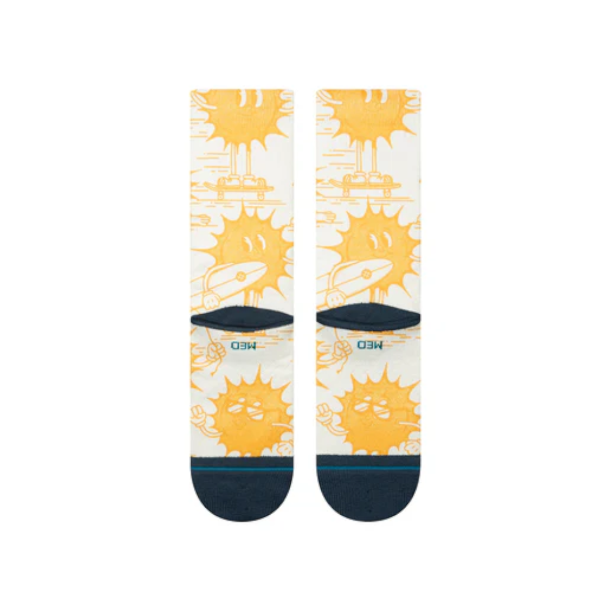 STANCE SOCK SONNY'S CREW YELLOW - 3