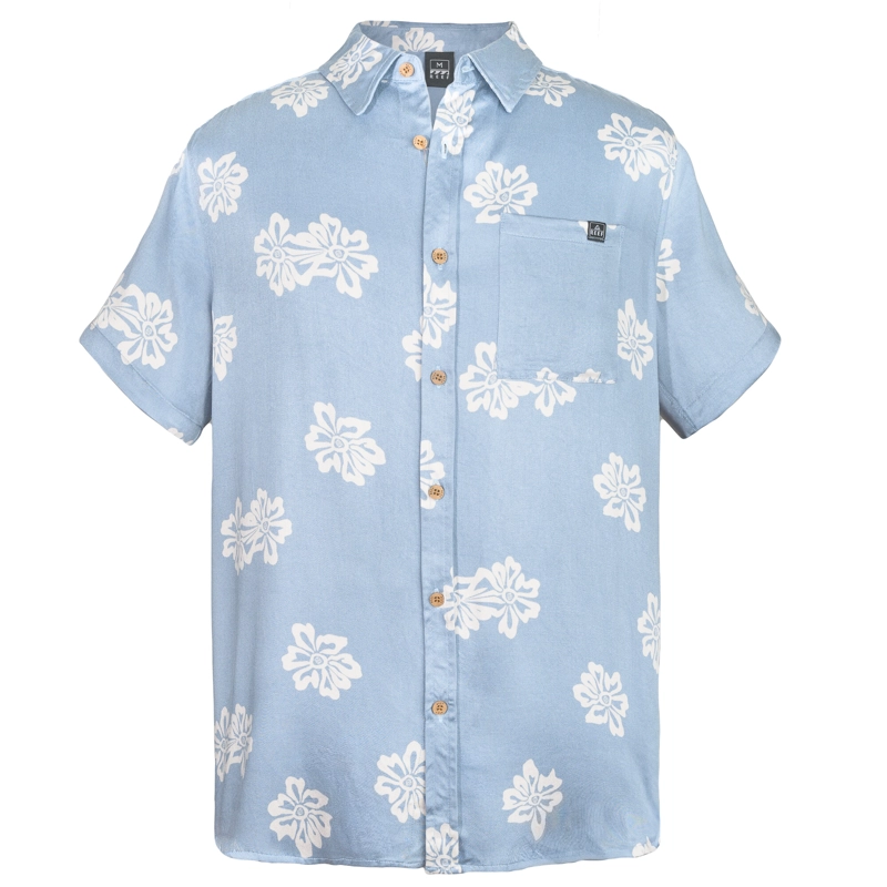 CAMISAS M/C REEF HOMBRE AZUL CLARO - 1