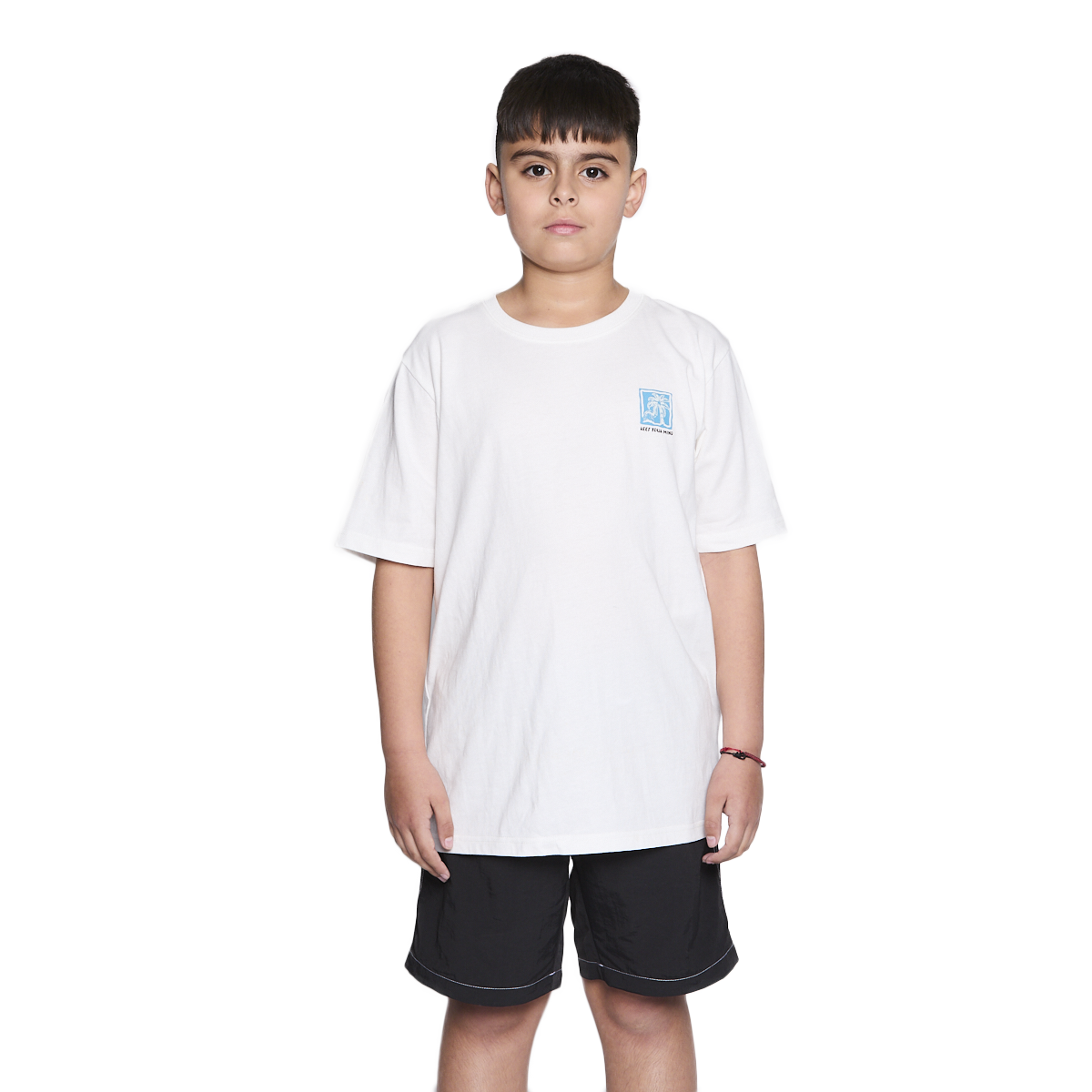 POLERA REEF KIDS TINY PRINT WHITE - 1