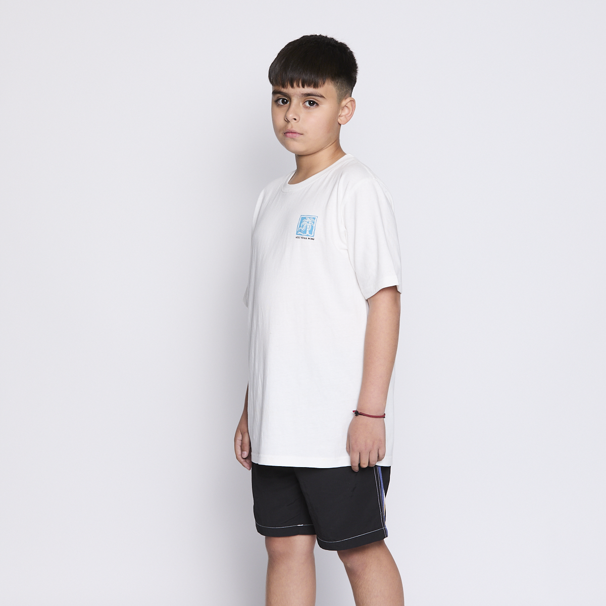POLERA REEF KIDS TINY PRINT WHITE - 2