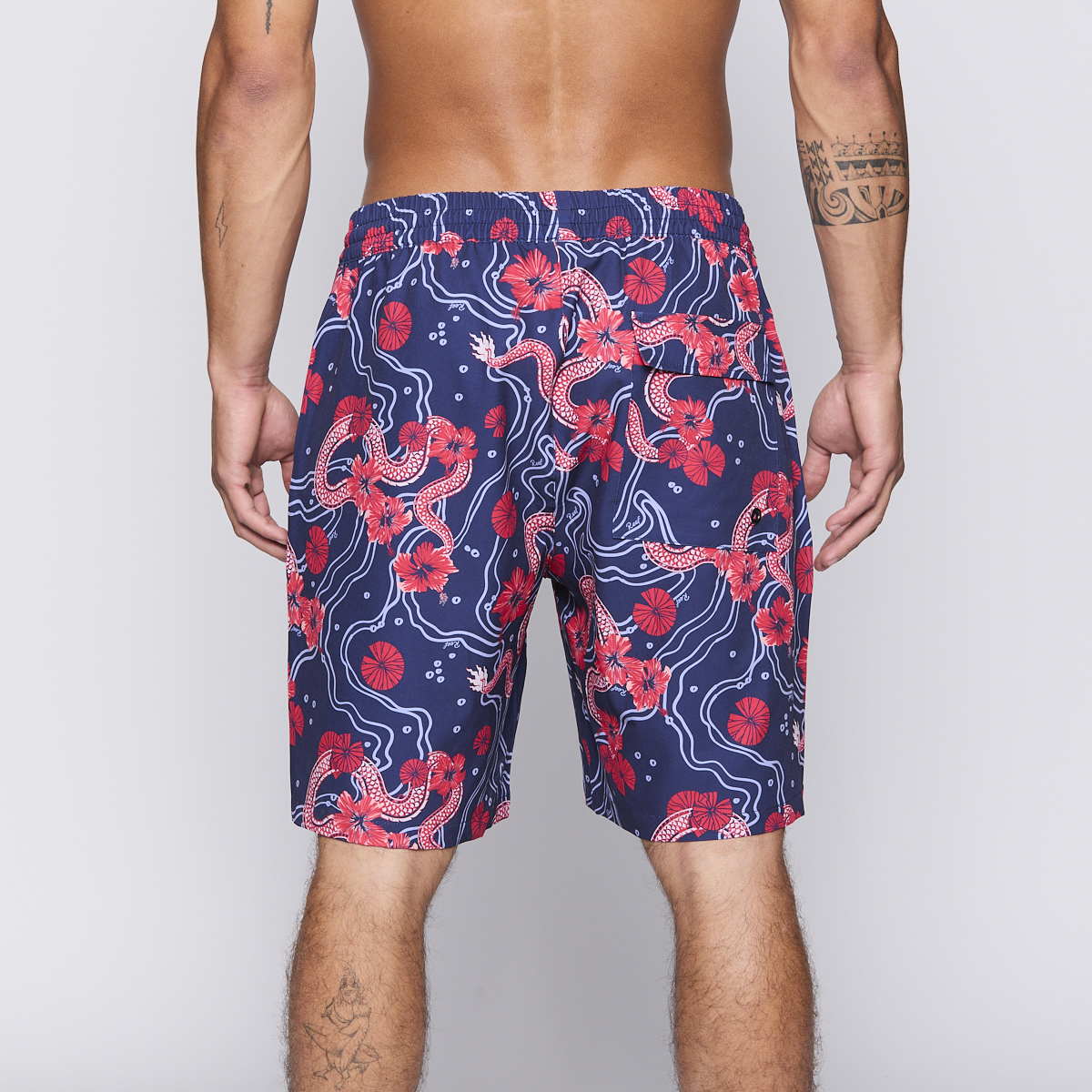 TRAJE DE BAÑO REEF MEN BLUE DRAGONS - 3