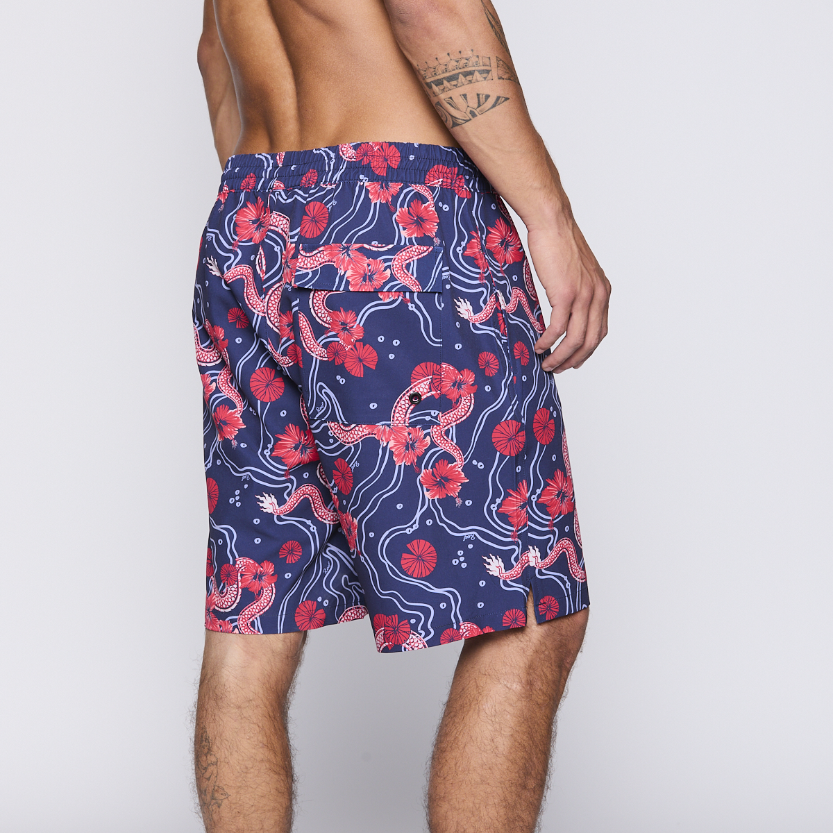 TRAJE DE BAÑO REEF MEN BLUE DRAGONS - 4