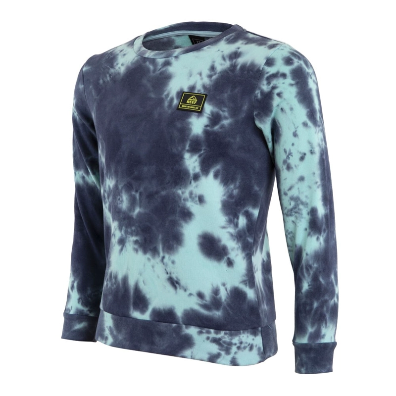 POLERON KIDS CREW TIE DYE BLUE PRINT - 2