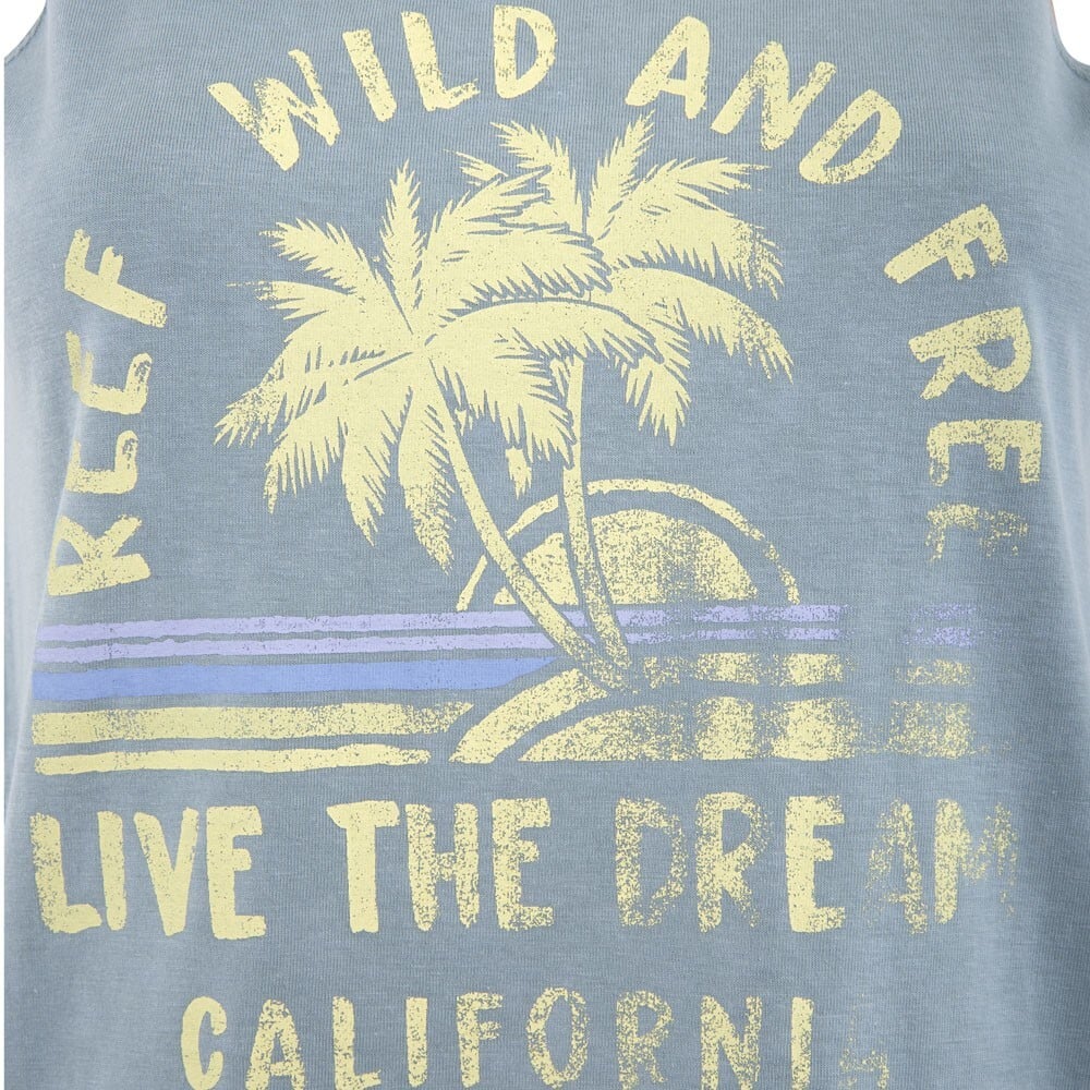 POLERA KIDS MUSCULOSA GREY PALM - 4