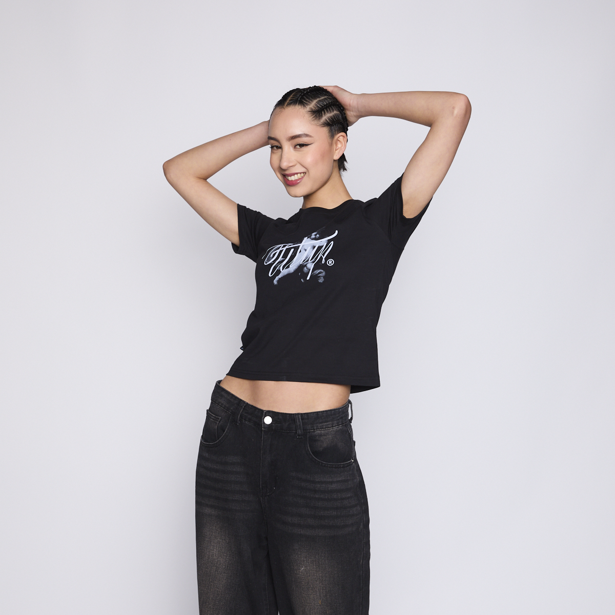 POLERA WHATUP WOMEN ANGEL BLACK - 2