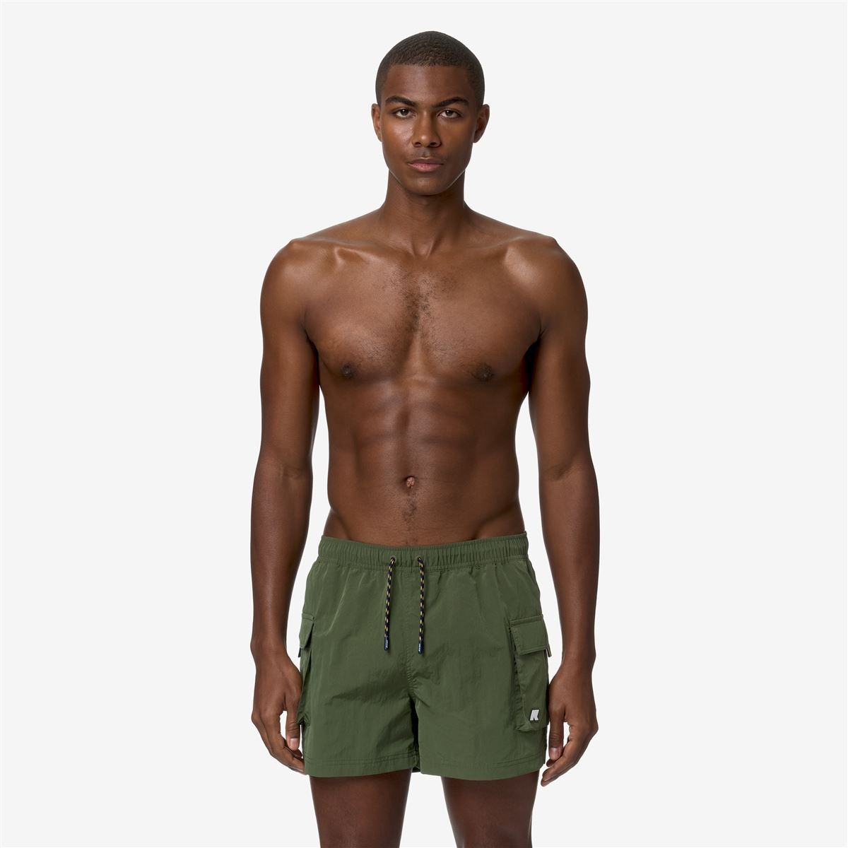 TRAJE DE BAÑO K-WAY MEN MELLOW MINI RIPSTOP GREEN CYPRESS - 2