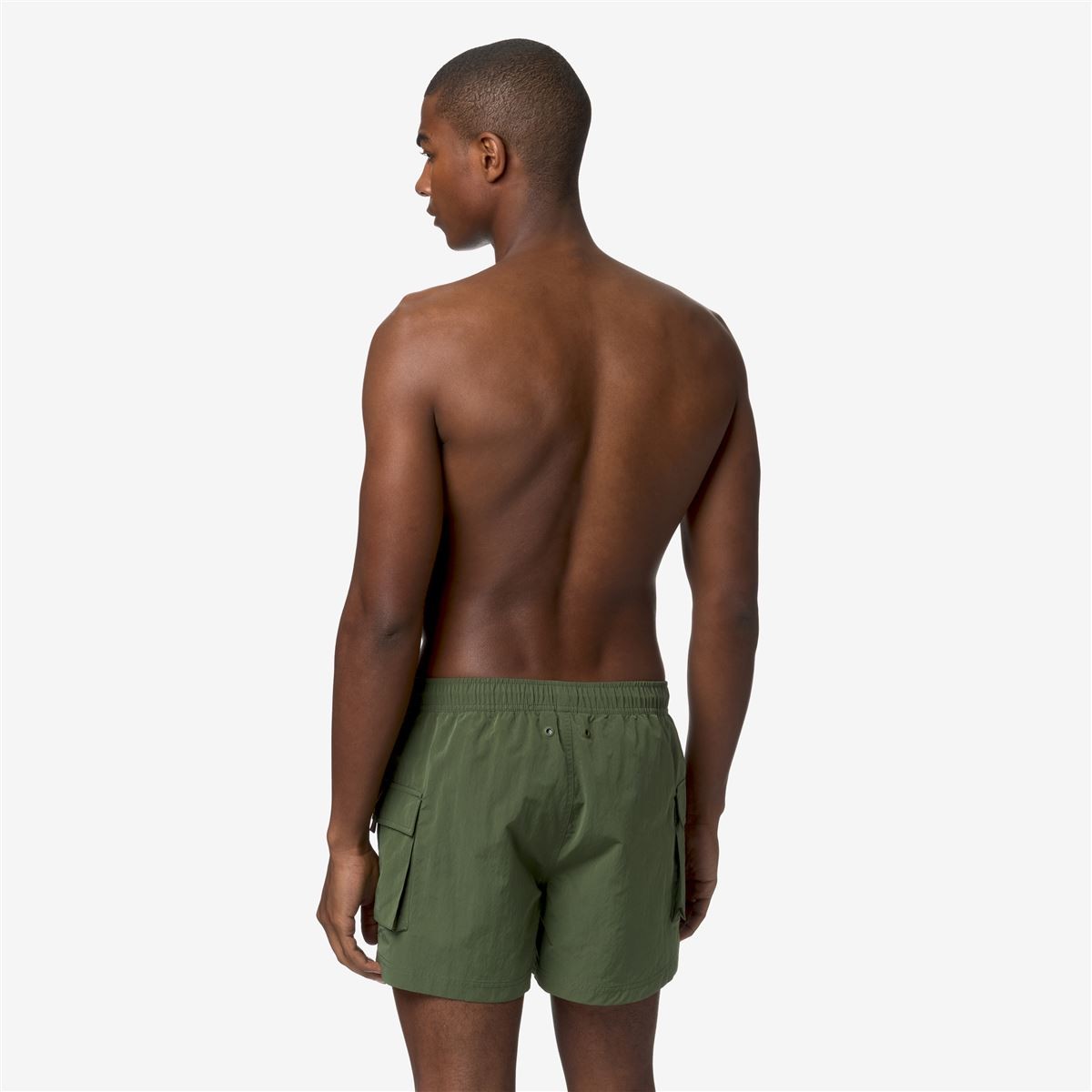 TRAJE DE BAÑO K-WAY MEN MELLOW MINI RIPSTOP GREEN CYPRESS - 4