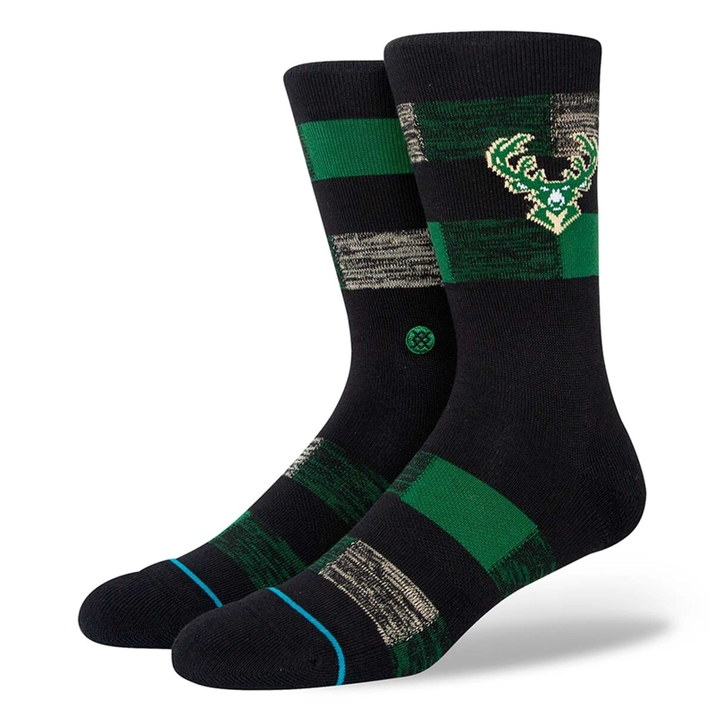 STANCE SOCK MEN BUCKS CRYPTIC BLACK - 1