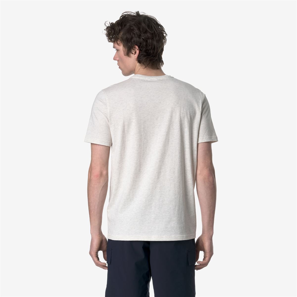 POLERA K-WAY MEN SIGUR BLEACH MELANGE - 4