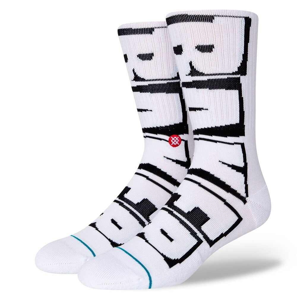 STANCE SOCK BAKER MEN WHITE - 1