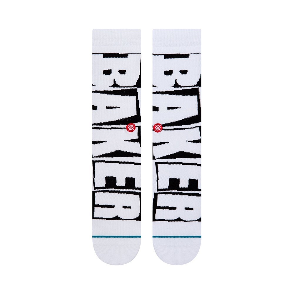 STANCE SOCK BAKER MEN WHITE - 2