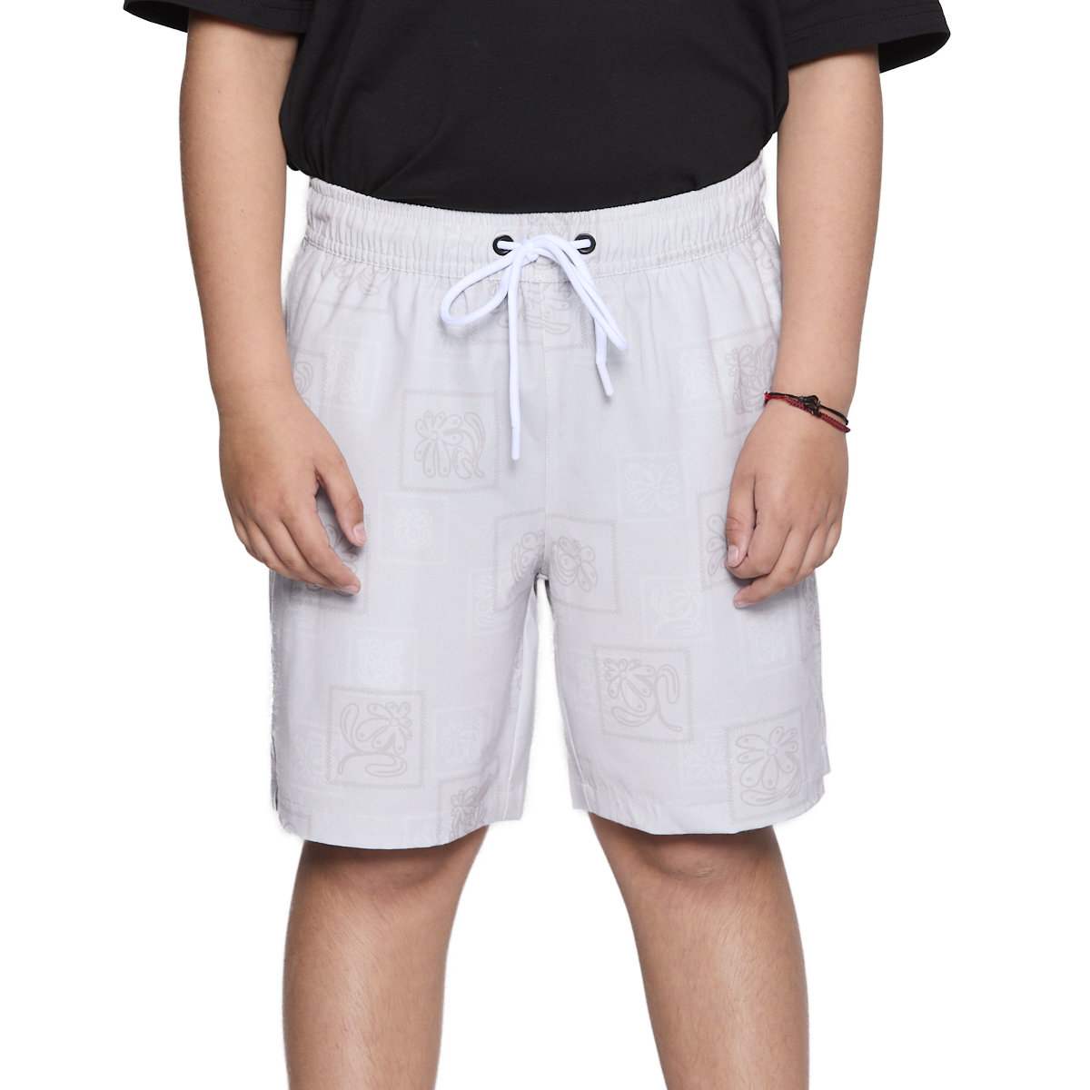 TRAJE DE BAÑO REEF KIDS GREY FLOWERS - 1