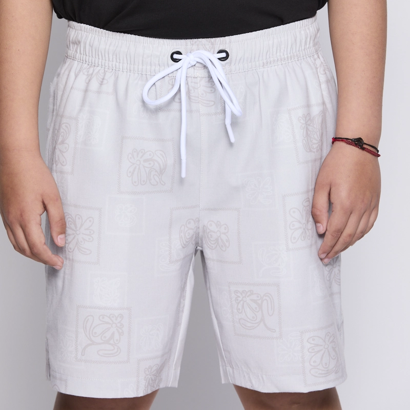 TRAJE DE BAÑO REEF KIDS GREY FLOWERS - 6