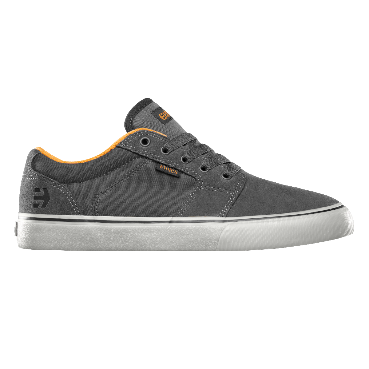 ZAPATILLA BARGE LS DARK GREY BLACK ORANGE - 1