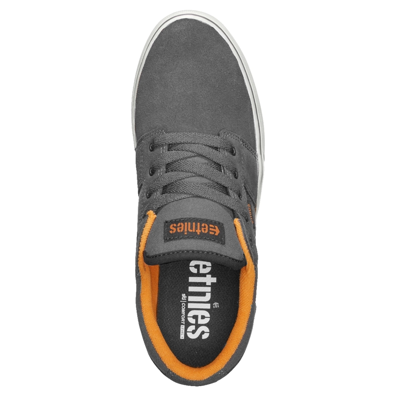 ZAPATILLA BARGE LS DARK GREY BLACK ORANGE - 2