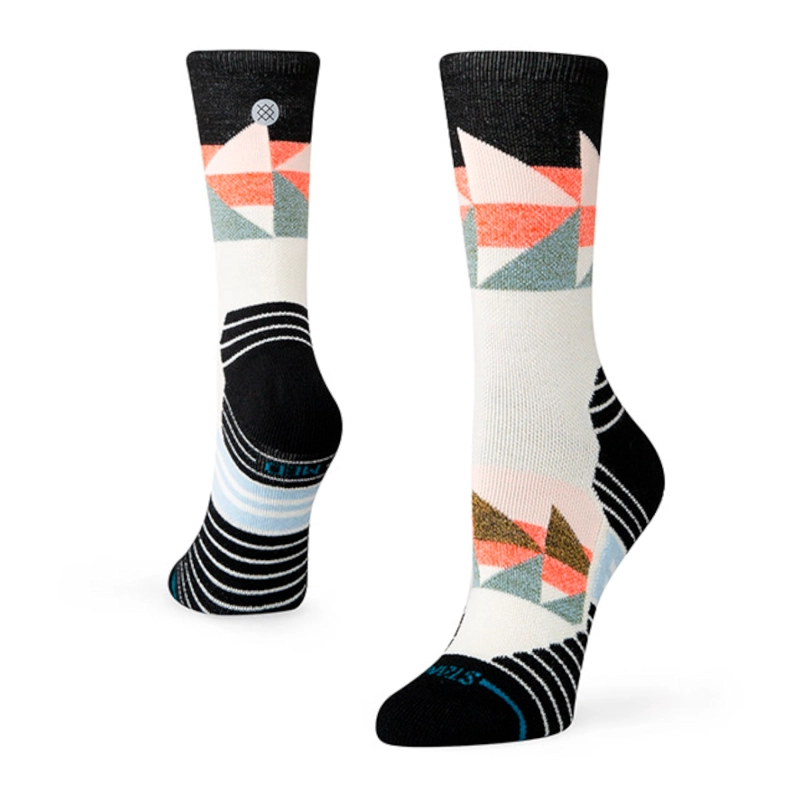 STANCE SOCK WOMEN TRI WOOL MID CREW BLACK - 1