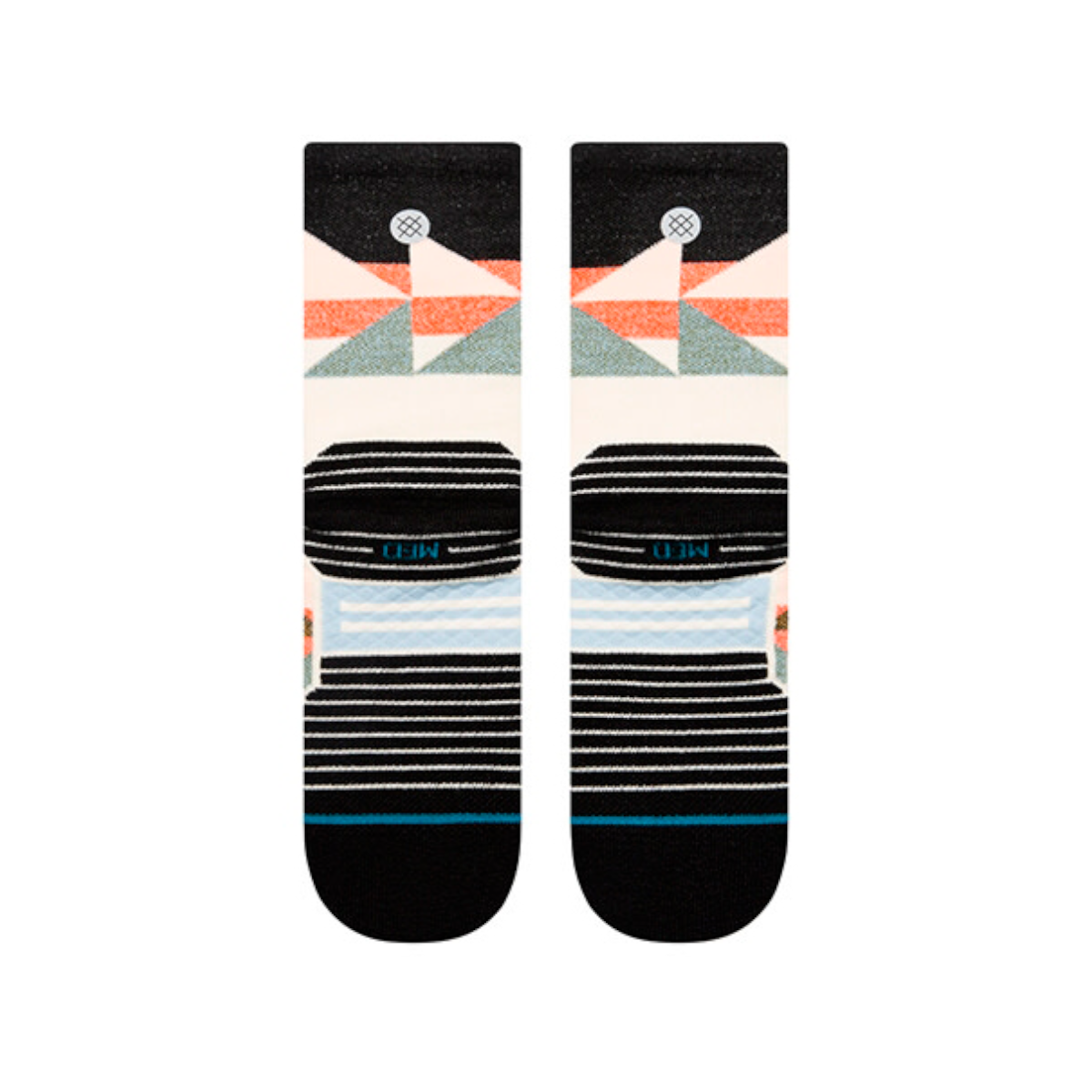 STANCE SOCK WOMEN TRI WOOL MID CREW BLACK - 3
