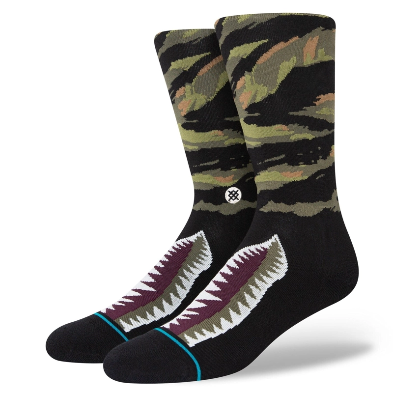 STANCE SOCK MEN WARBIRD BURGUNDY - 1