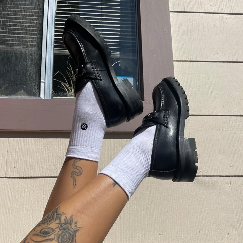 STANCE SOCK ICON QUARTER WHITE - 5