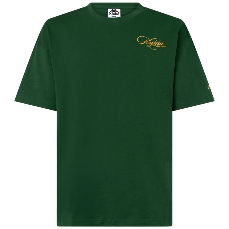 POLERA KAPPA MEN AUTHENTIC NORDA GREEN YELLOW GOLD RICK - 1