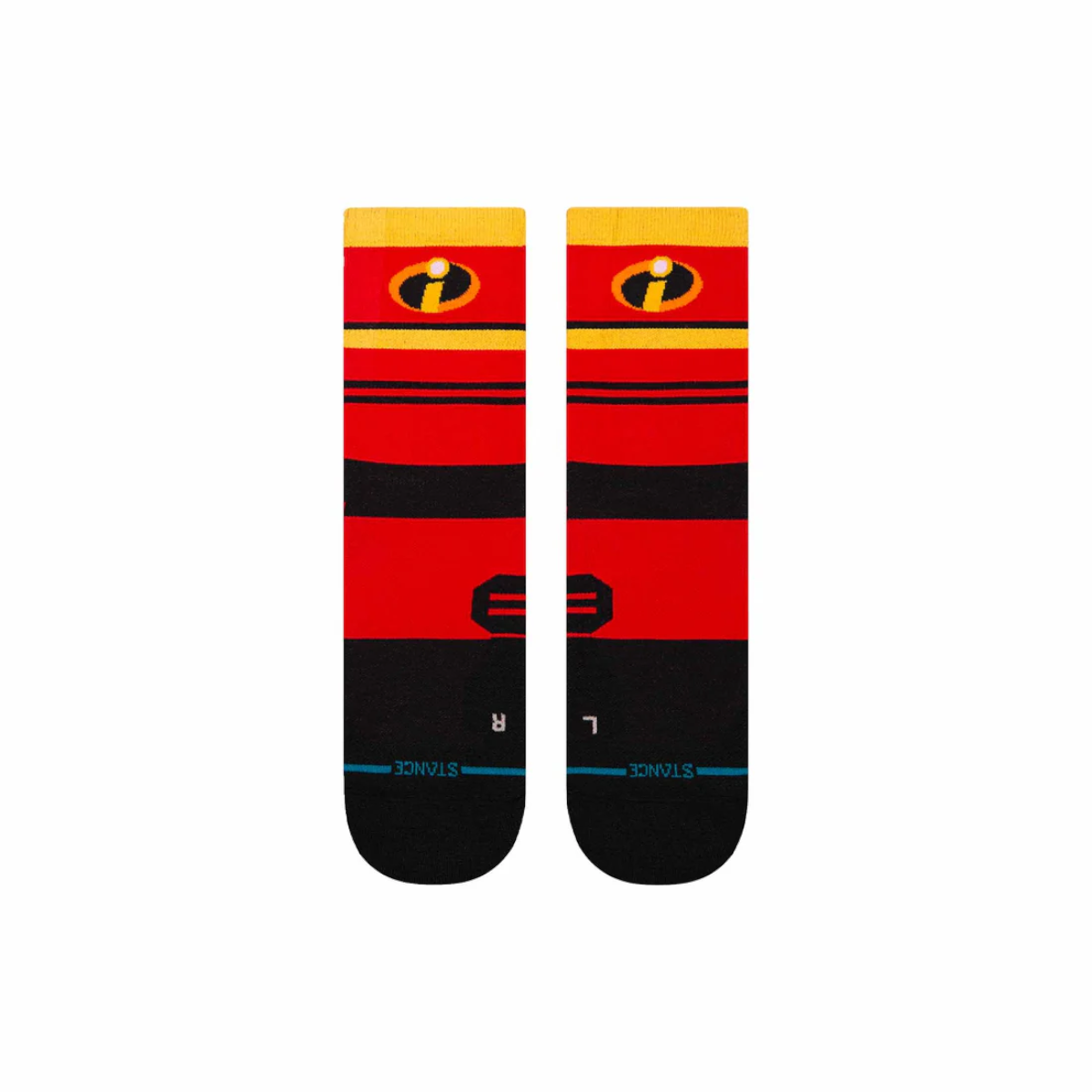 STANCE SOCK INCREDIBLE LIGHT CREW RED - 2