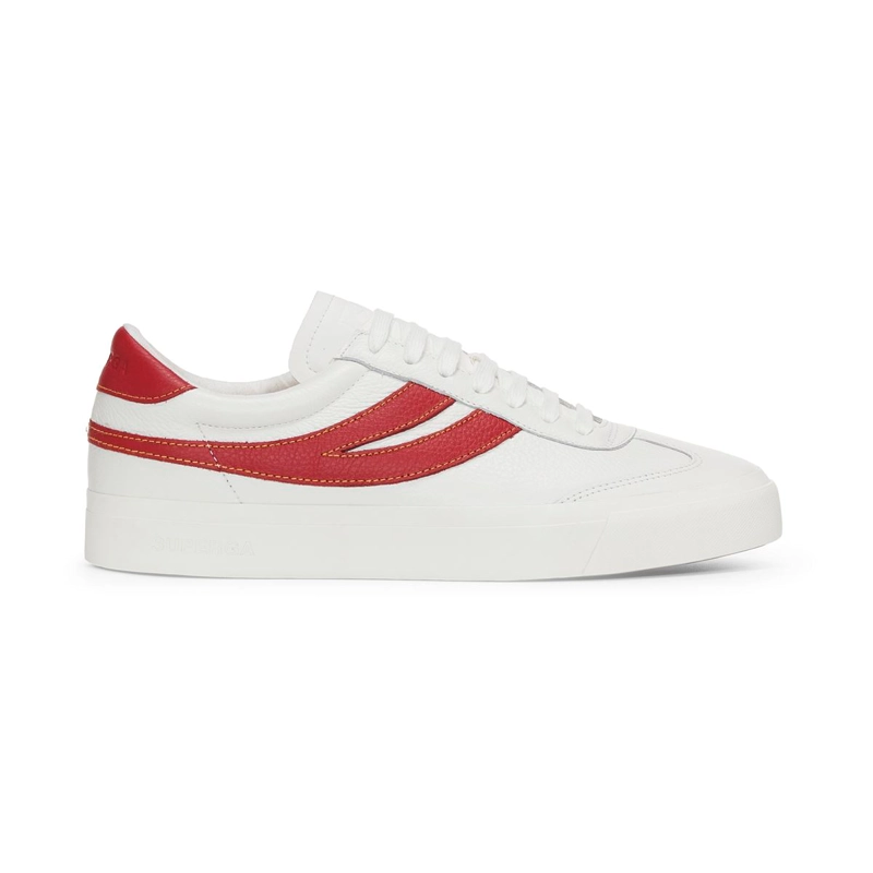 ZAPATILLA 4834 CLUB SWALLOW WHITE RED - 1