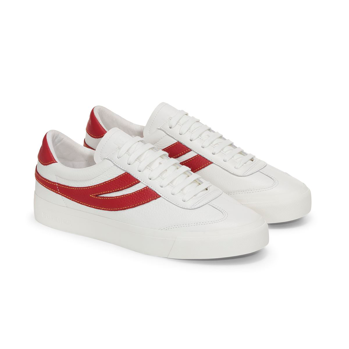 ZAPATILLA 4834 CLUB SWALLOW WHITE RED - 2