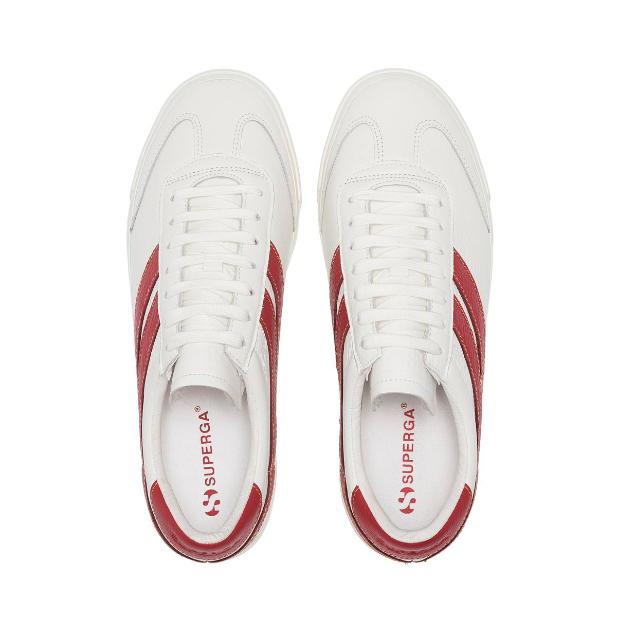 ZAPATILLA 4834 CLUB SWALLOW WHITE RED - 4