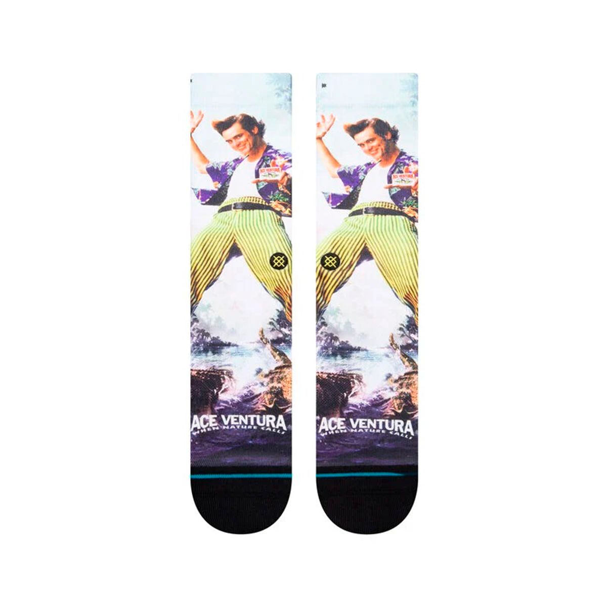 STANCE SOCK ACE VENTURA WHEN NATURE CALLS BLACK - 2