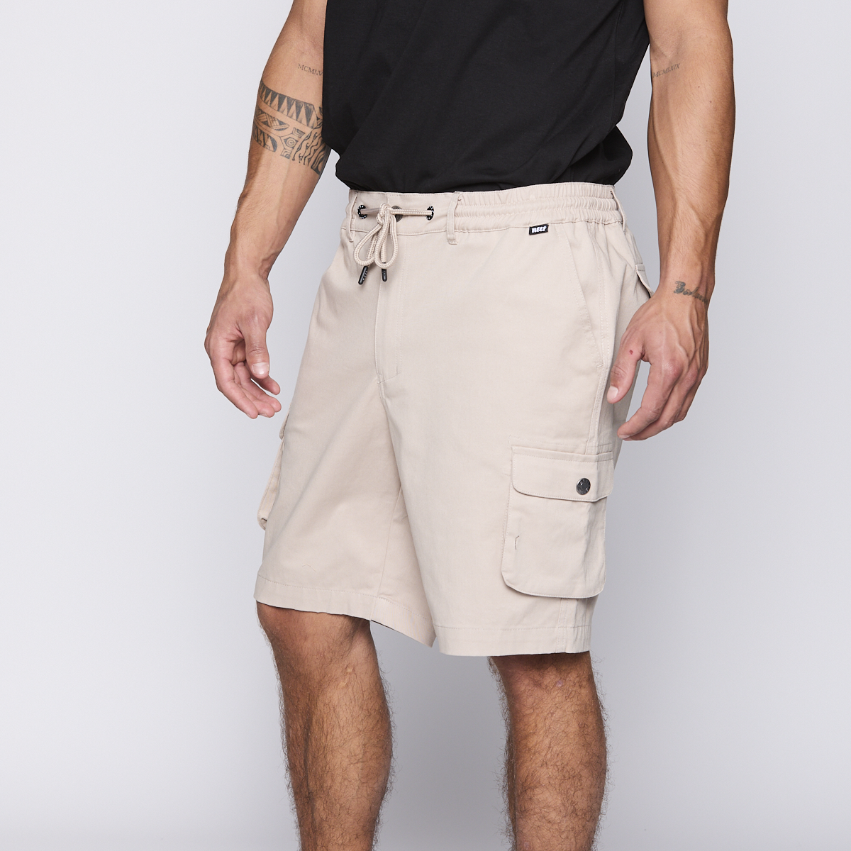 SHORT CARGO REEF MEN ALL BEIGE - 2