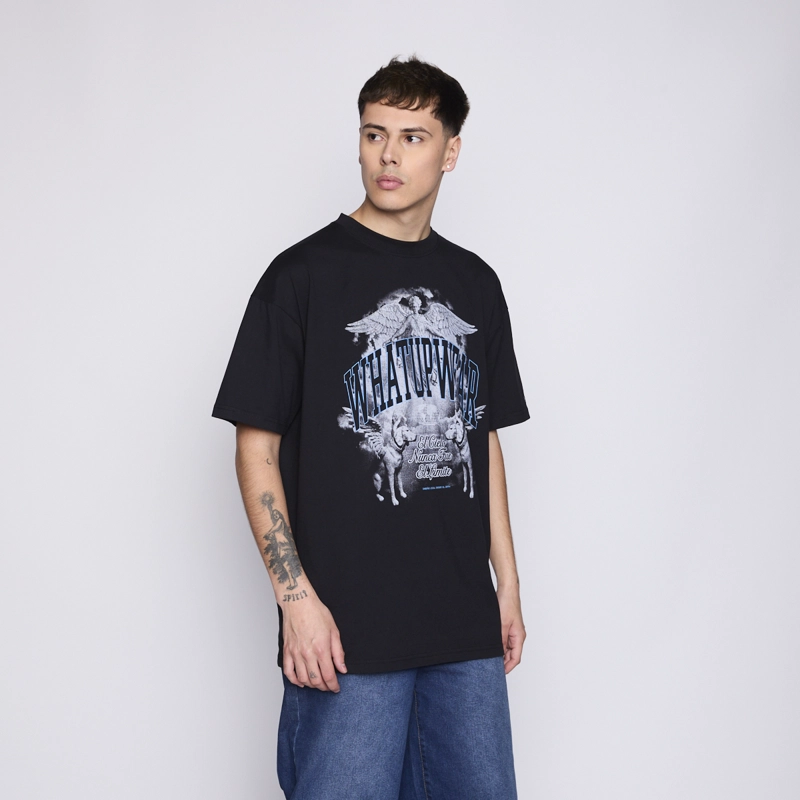 POLERA WHATUP 'EL CIELO NUNCA FUE EL LIMITE' BLACK - 3