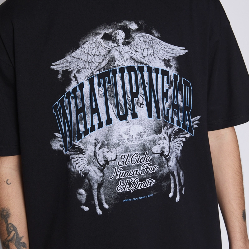 POLERA WHATUP 'EL CIELO NUNCA FUE EL LIMITE' BLACK - 5