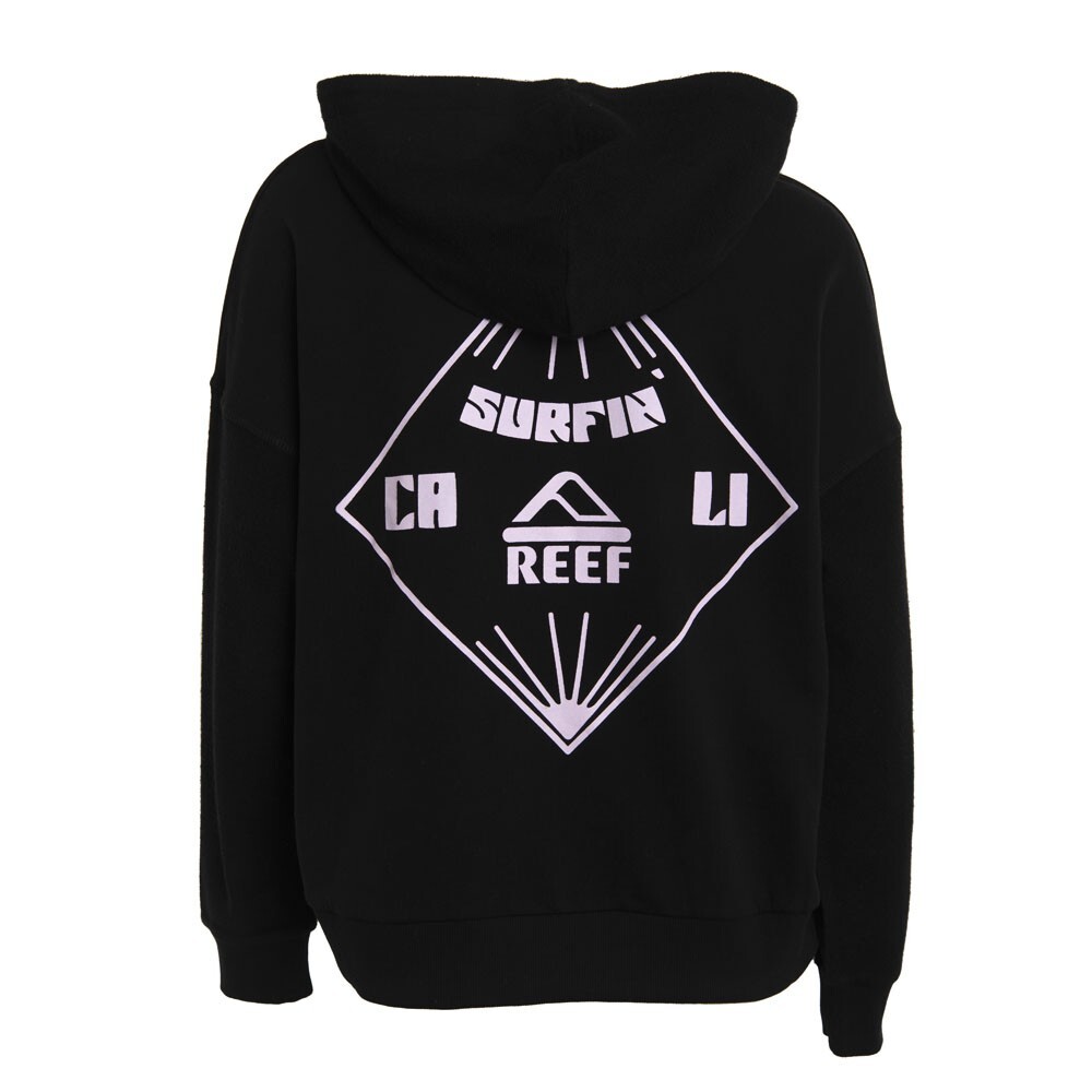 POLERON WOMEN HOODIE BLACK PINK - 3