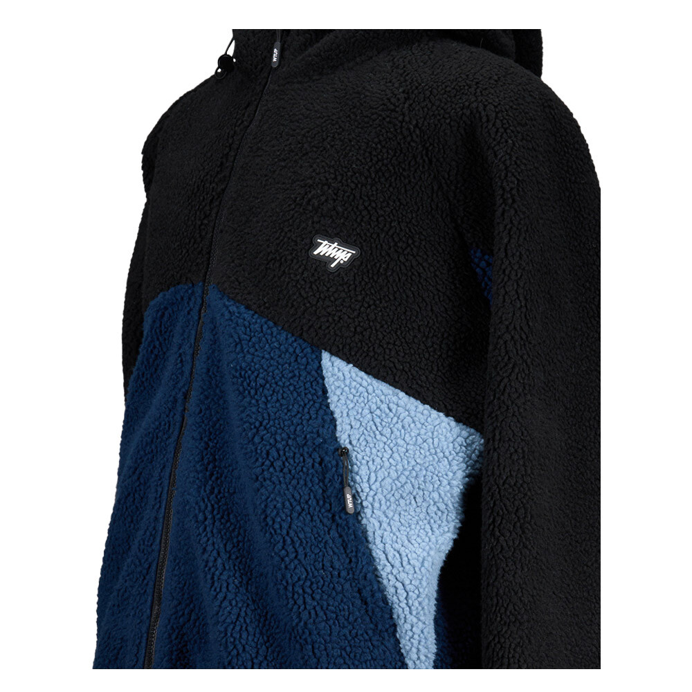 SHERPA WHATUP MEN FULL ZIPPER BLACK BLUE - 3