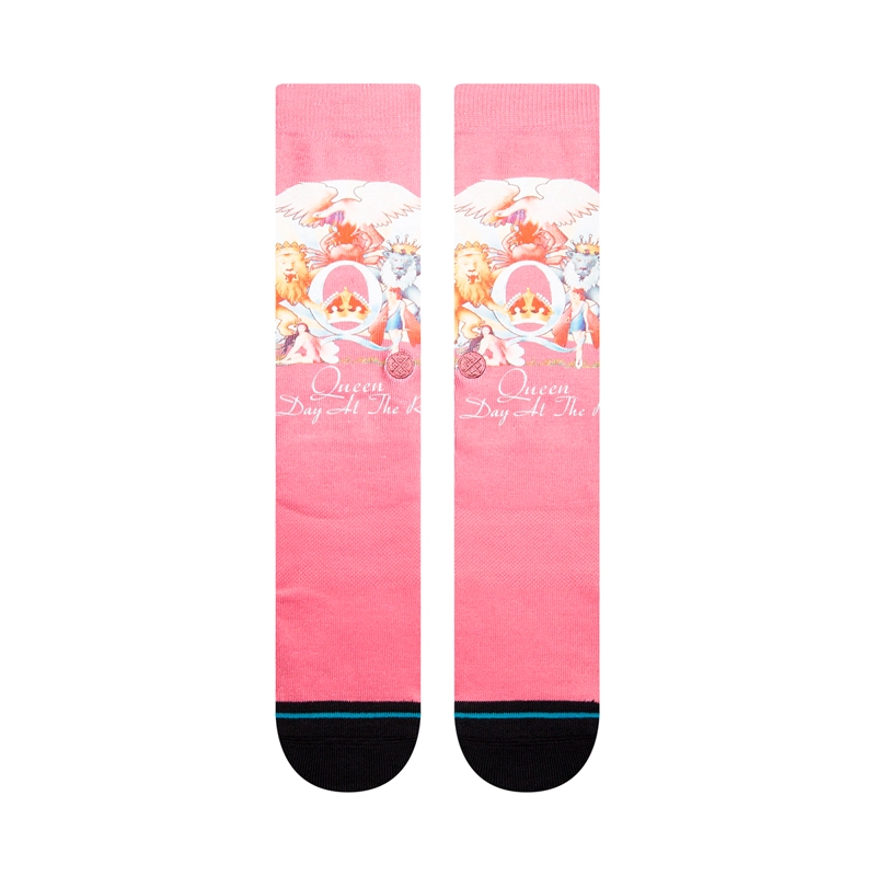 STANCE SOCK MEN QUEEN RACES DUSTY ROSE - 2