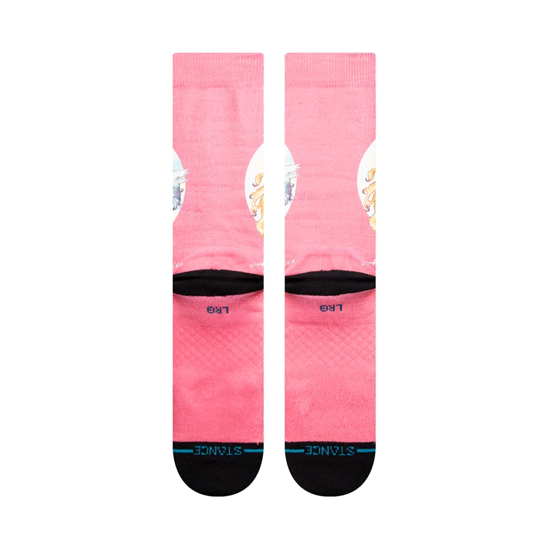 STANCE SOCK MEN QUEEN RACES DUSTY ROSE - 3