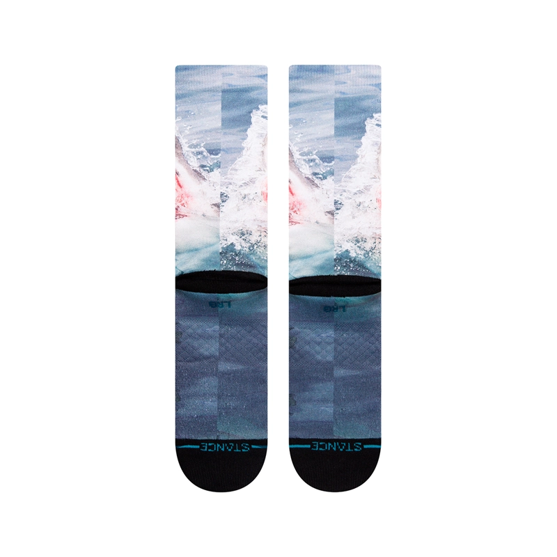 STANCE SOCK MEN PEARLY WHITES BLUE - 3