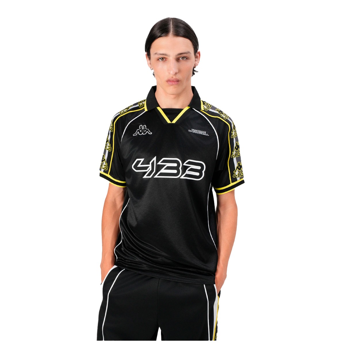 CAMISETA KAPPA 222 BANDA ROMBAT 433 OVERSIZE BLACK - 4