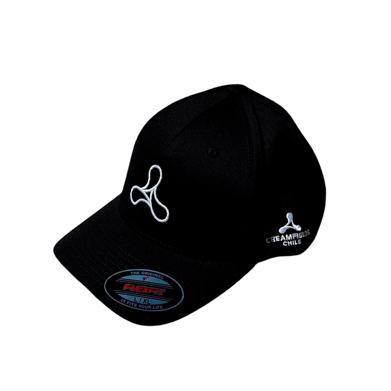 JOCKEY CREAMFIELD FLEX FIT BLACK LOGO S_M 20 AÑOS - 1