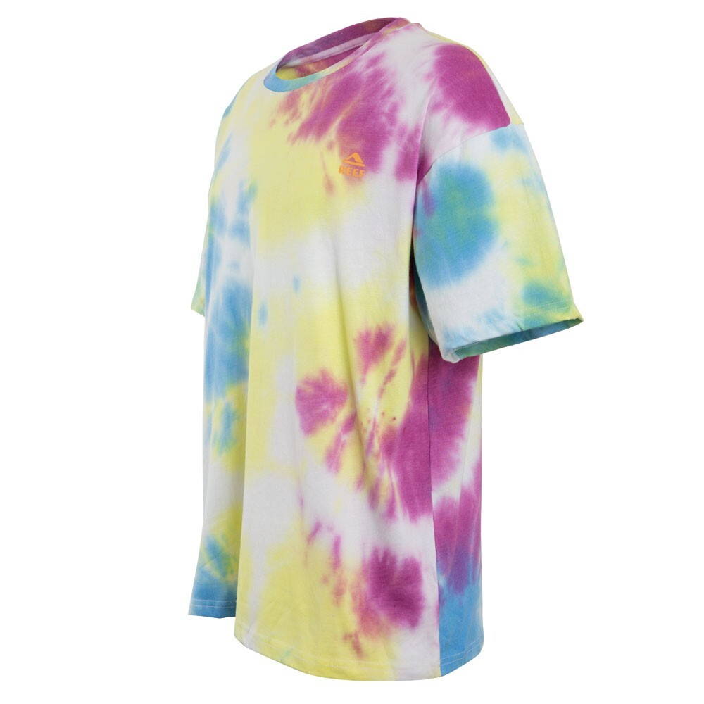 POLERA MANGA CORTA TIE DYE PURPLE YELLOW BLUE - 2