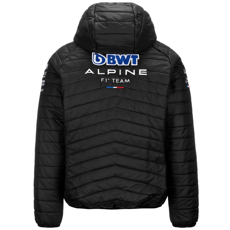 PARKA KAPPA MEN ABOUCOU ALPINE F1 BLACK - 3