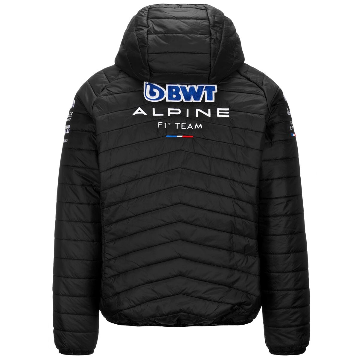 PARKA KAPPA MEN ABOUCOU ALPINE F1 BLACK - 3