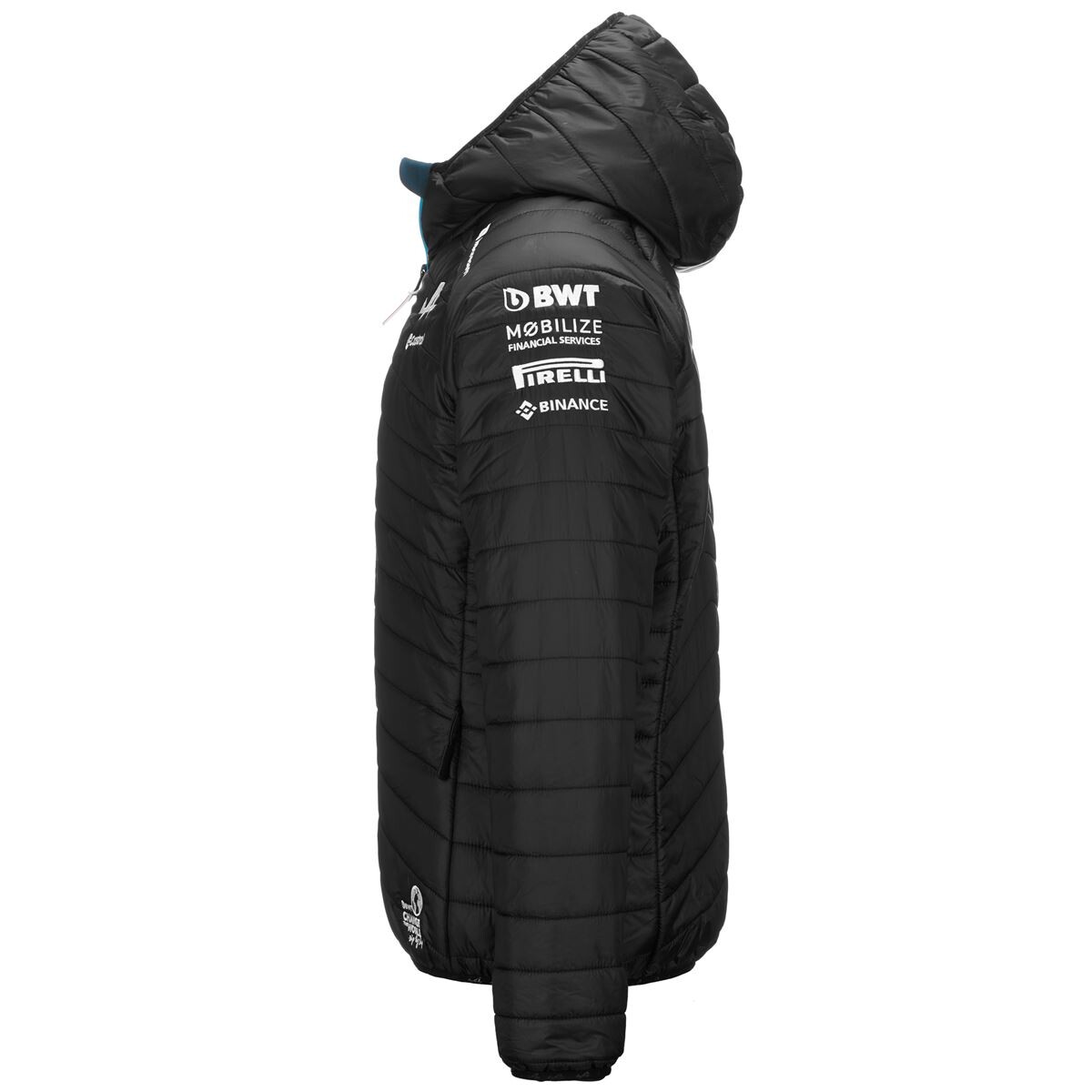 PARKA KAPPA MEN ABOUCOU ALPINE F1 BLACK - 4